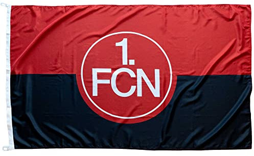 1. FC Nürnberg FCN Hissfahne Fahne - 250 x 150 cm - Original Lizenzprodukt - Flagge Club