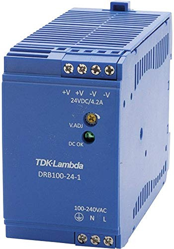 TDK-Lambda DRB100-24-1 Hutschienen-home charger (DIN-Rail) 24 V/DC 4.2A 100.8W Anzahl Ausgänge:1 x Inha