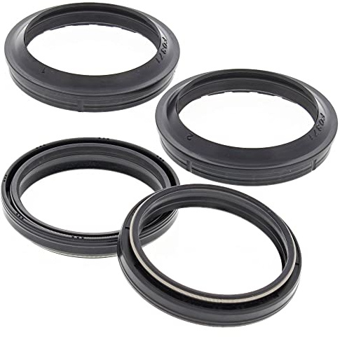 All Balls Racing 56-148 Fork and Dust Seal Kit Compatible with/Replacement For KTM 125 SX, 640 LC4 Supermoto, 400 LC4, 620 Supermoto 1999, 620 Competition Limited, 620 SXC, 620 Rallye 1997