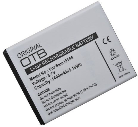 Mobilfunk Krause - Akku für Samsung GT-I9100 / I9100 1400mAh Li-Ionen (EB-F1A2G)