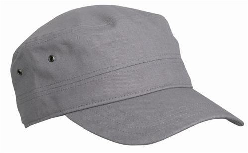 Army Military Cap im Kuba Castro Look in 13 Farben und Camouflage hellgrau