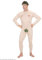Adam Jumpsuit & Headpiece Costume Small for TV Adverts & Commercials Fancy Dress