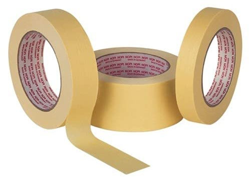 tesa 43490000100 NOPI Papierabdeckband 4349 50m x 25mm hellbeige