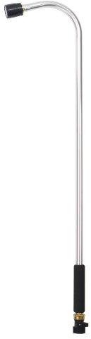 Dramm Classic Hängekorb Gießstab 91,4 cm Länge mit 20,3 cm Griff aus Schaumstoff, silber 12358