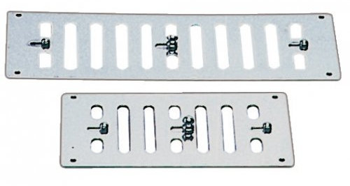 Osculati Lüftungsgitter VA-Stahl, poliert 152x76 mm
