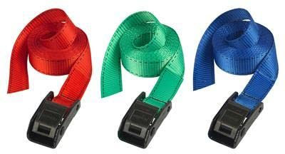 MasterLock 2 Zurrgurte, 2,5m mit Zamakverschluss