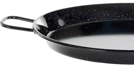 Paellapfanne, Stahl emailliert, 50 cm Durchmesser, das Original aus Spanien von Paella World