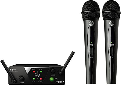 AKG MINI2VOC-US25AB | WMS40 Mini Dual Band Vocal Wireless System