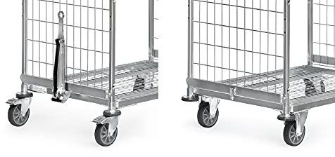 Fetra Deichsel und Kupplung für 650er Wagenbreite