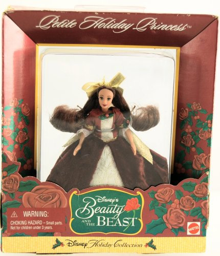 Disney - Beauty & The Beast - Belle - Petite Holiday Princess - Ornament - Mattel - 1998 - Limited Edition - Collectible