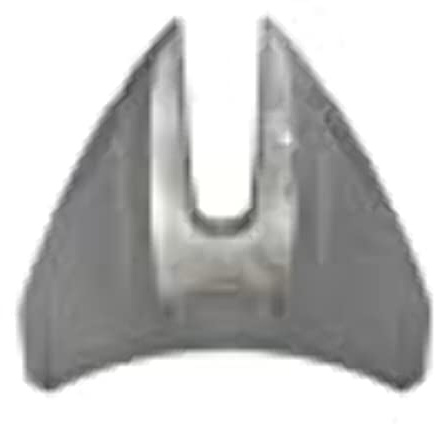 STINGRAY HYDROFOILS - Starfire Hydrofoils for 40-300 hp Boats (Grey) - No-Drill Engine Stabilizer Fins for Outboard/Outdrive Motors - Made in The USA