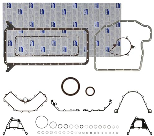 AJUSA 54076400 Dichtungssatz Kurbelgehäuse Kompatibel mit BMW 5 Limousine E39 11111747921 11119070240