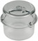 Europart 10027080 Verre doseur avec bouchon doseur 100 ml Ouverture du couvercle pour robot de cuisine Thermomix® TM 21 TM21 comme Vorwerk