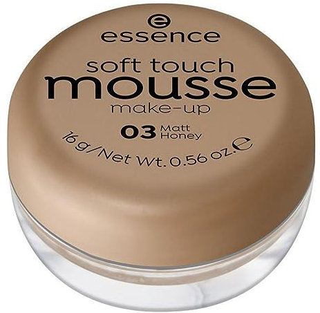 Essence - Fond de Teint Mousse Soft Touch Mousse Make-up - 03 Matt Honey