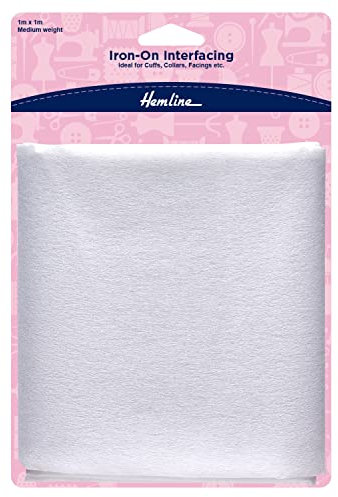 Hemline Iron-On Interfacing Medium Weight 784