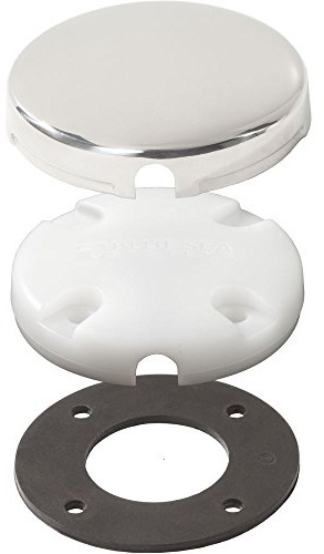 Blue Sea Systems 1007100 Side Entry CableClam with Stainless Steel Dress Cap
