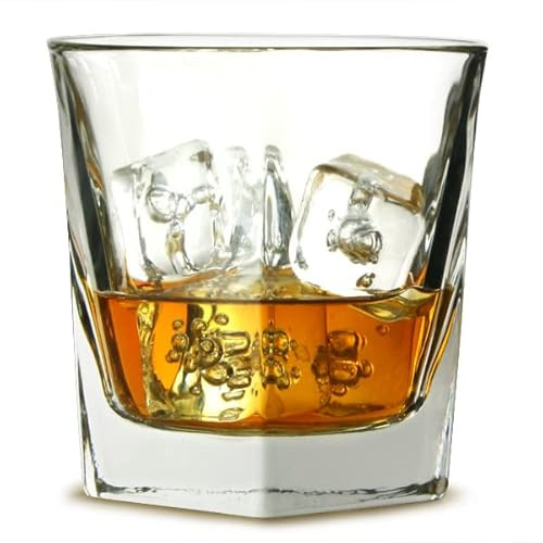Libbey Inverness Double Old Fashioned Tumblers 12.5oz / 370ml - Set of 4 | 37cl Glasses, DuraTuff Tumblers from Glassware