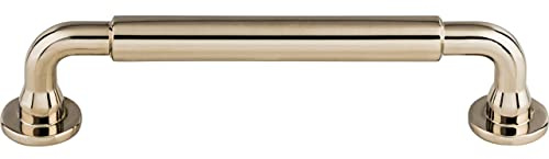 Top Knobs TK823PN Serene Collection 5-1/16 Lily Pull, Polished Nickel