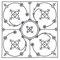 Goldbach Servietten Indisch blau 13x13cm 20st.