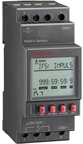 Müller MR 28.10 pro 230V 50-60Hz Zeitschaltuhr für Digitale Schienen 230V/AC 16A/250V