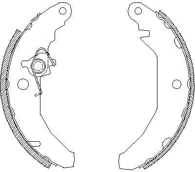 Roadhouse 4081.00-Set, Rennrad Bremsen