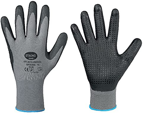 Handschuhe mit Noppen im 12er Pack - Größe 8 / M