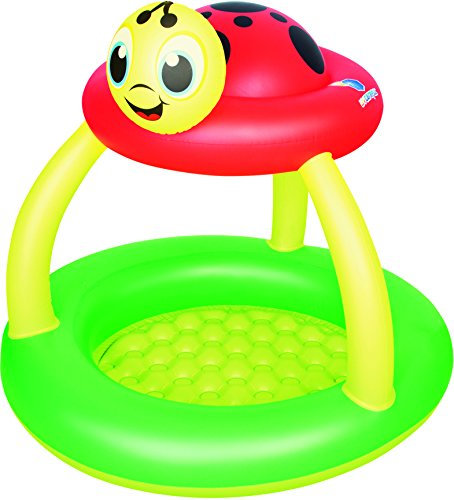 Bestway 52181B-03 - Planschbecken Lady Bug UV-Schutz UPF 50+, 91 x 84 cm, sortiert