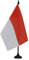 AZ FLAG - Tischflagge Indonesien - 21x14 cm - Indonesiche Tischfahne 14 x 21 Cm - Flaggen