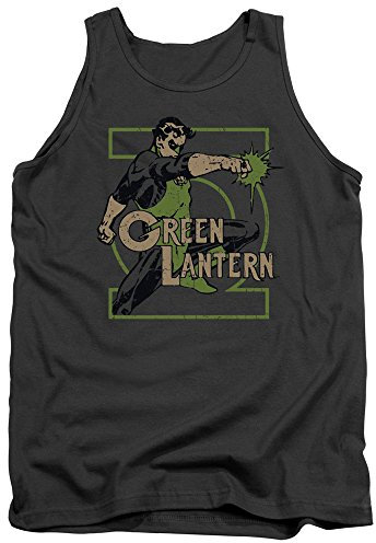 DC - Dc - Herren Ring Power Tank Top, Large, Charcoal