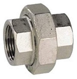 Raccord union inox droit à visser F 1/2'' Sféraco