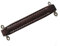 Kaish, Maniglia per amplificatore di chitarra Fender e Ampeg, stile vintage, in PVC (cloruro di polivinile), Marrone