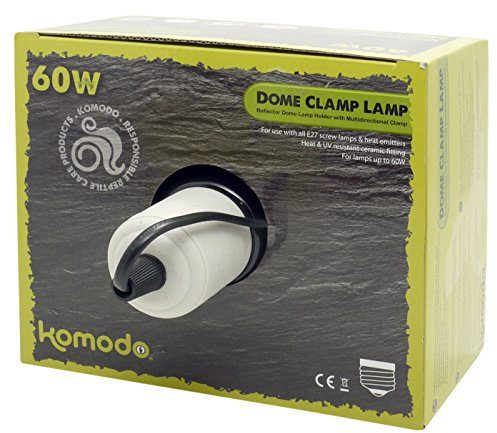 Komodo Black Dome with Clamp 14cm 500g