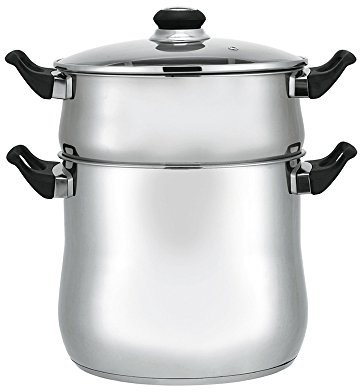 Stylinox COUSIN017 Couscous-Topf, Edelstahl, Induktion, 6 l, Fassungsvermögen