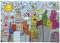 Fridolin Brillenputztuch Rizzi-My New York City aus Mikrofaser, Bunt, 18x12.5x1 cm