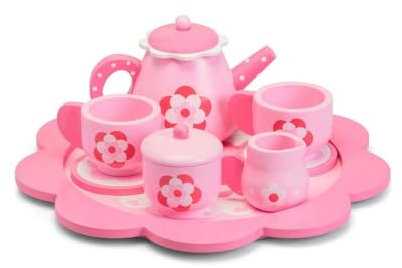 Tobar- Flower Set de Thé en Bois, 22691