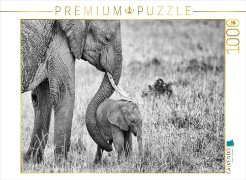 CALVENDO Puzzle Masai Mara, Kenia | 1000 Teile Lege-Größe 64 x 48 cm Foto-Puzzle für glückliche Stunden