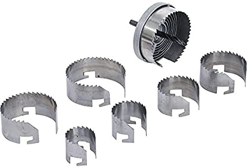 BGS Diy 3903 | Hole Saw Set | Ø 26 - 63 mm | depth 25 mm | 7 pcs.