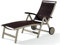 Sieger Exclusiv 957/C-M Klapprollliege Royal, Aluminium Textilux, Champagner-Mokka