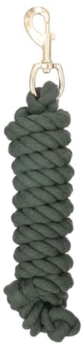Tough1 Economy Cotton Lead with Bolt Snap - Hunter Green