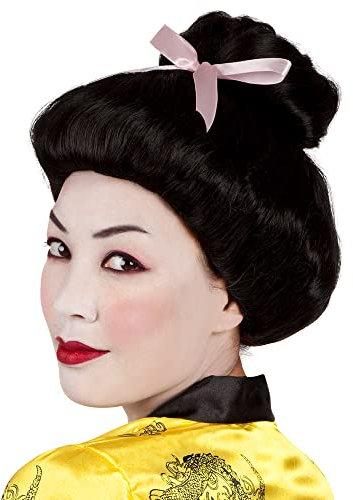 Boland 86384 - Erwachsenenperücke Geisha, One Size, Japan-Party, Karneval, Themenparty, Mottoparty