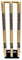 Kookaburra Cricket Spring Return Stumps