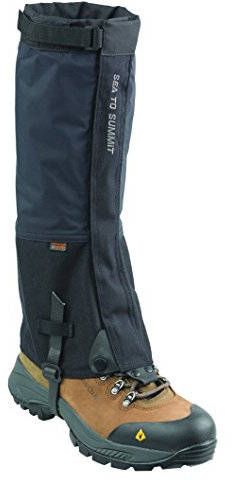 Sea to Summit Quagmire Gamaschen, Unisex, Schwarz, Größe S