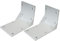 Mendler 2er-Set Deckenadapter für Kassetten-Markise T122 T123, Deckenmontage Halterung Adapter - weiß