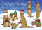 10 Postkarten Weihnachten - Erdmännchen im Schnee 1162-10