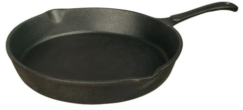 King Hoff Cast Iron 20 cm / 8 inch Pre-Seasoned Cast Iron Round Skillet/Frying Pan Induction