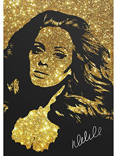 Adele Glitter Effekt Art Pre unterzeichnet Foto Poster Drucken – großartige Qualität – 30,5 x 20,3 cm (A4)