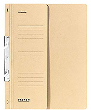 Falken 80000730 Einhakhefter 1/2 Deckel, beige