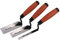 Neilsen 3 Piece Plasterers Margin Trowel Set Used for Edging 3pc