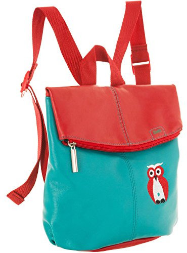 Zwei GmbH Kinderrucksack Kindergarten Rucksack in türkis Eule Owl