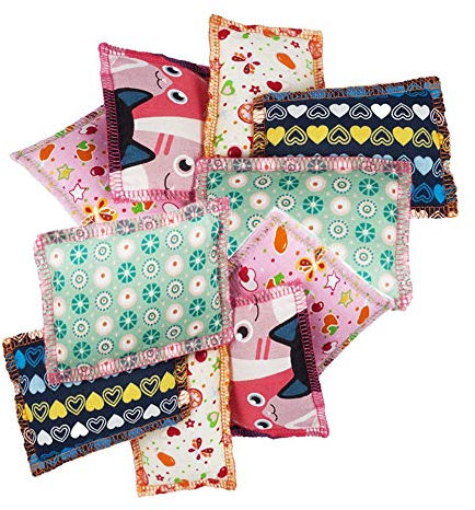 4cats 10er Sparpack Schmusekissen mit Baldrian | L 7,5 x B 10 x H 1,5 cm